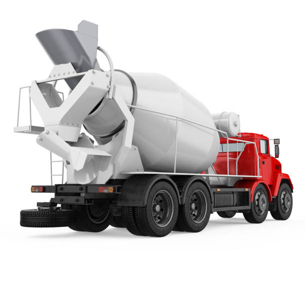 istock Concrete Mixer Truck Isolated 1432479070