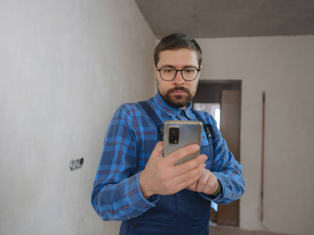 istock Repair apartment. Home renovation concept. 1432479693
