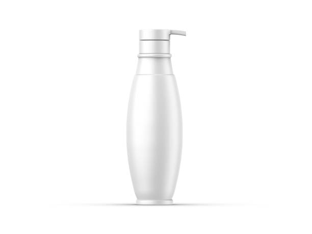 istock White cosmetic shampoo dispenser bottle mockup. 3d render illustration 1432481192