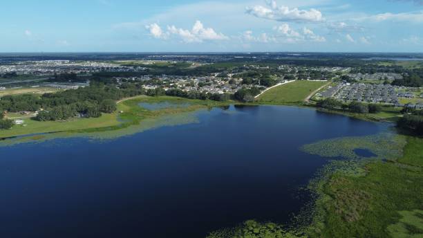 istock High angle view of Savannah New home community 1432490590