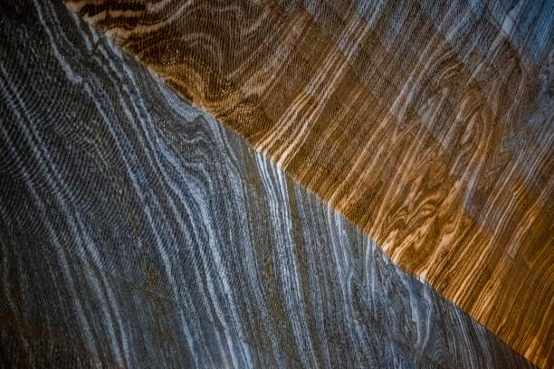 istock Closeup of a salt mine wall with beautiful textures and patterns 1432491718