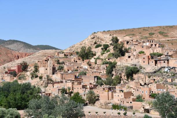 istock Old village on the hillside on a sunny day 1432493981