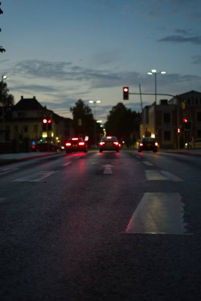 istock Vertical shot of the highway at sunset 1432499066