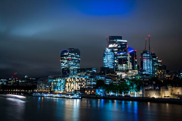 istock London financial district at night 1432502257