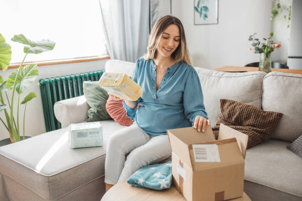 istock Online shopping from home 1432505166