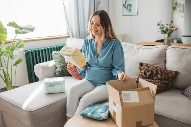istock Online shopping from home 1432505186