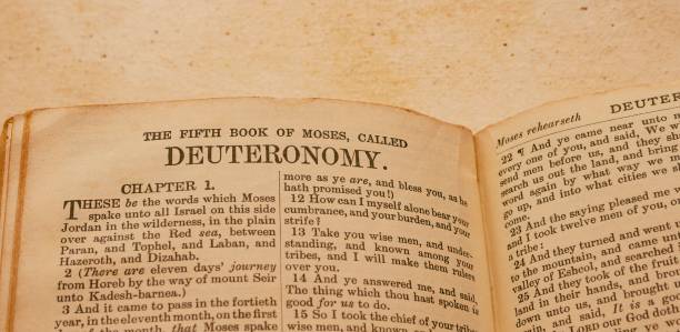 istock Close up of Old Holy Bible 1432506489