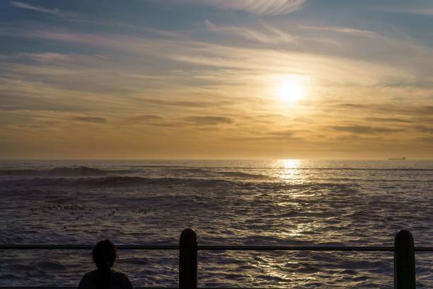 istock Golden sunset over the sea 1432509450