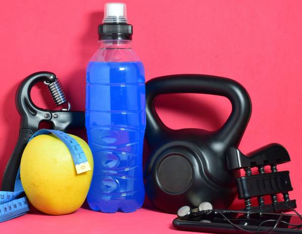 istock Hand grip fitness training and various accessories 1432509757