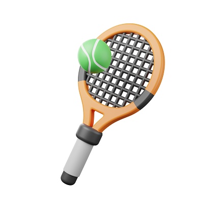This is a photograph taken in the studio of a pickleball paddle and ball Isolated on a White Background