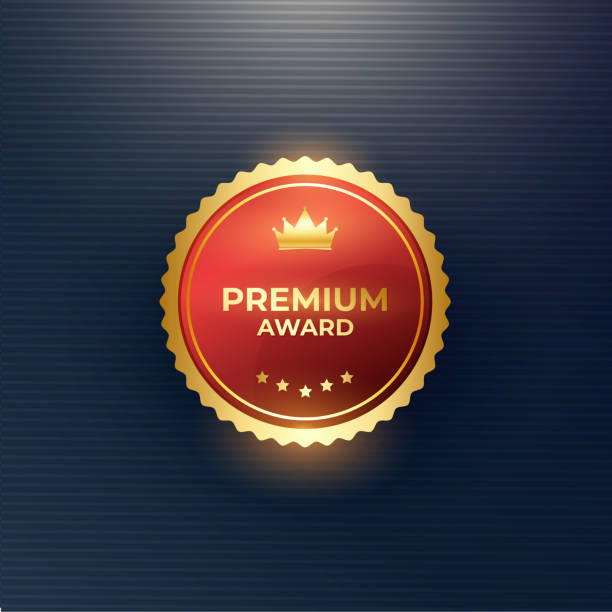 premium award vector gift luxury membership card - getty stock illustrations