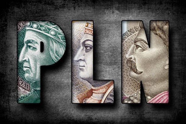 istock PLN Text Made of Polish Banknotes 1432519706