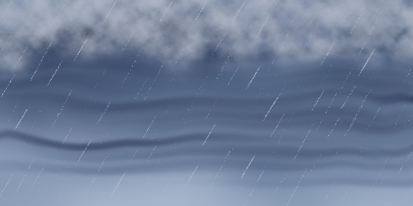 Sky Raining Radiographs Dramatic Autumn Sky It Is Raining Stormy Clouds In Dark Sky Stock ...