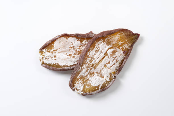 istock Japanese food, dried potatoes on white background 1432527972