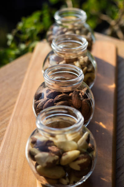 istock Mixed nuts healthy organic food 1432529962