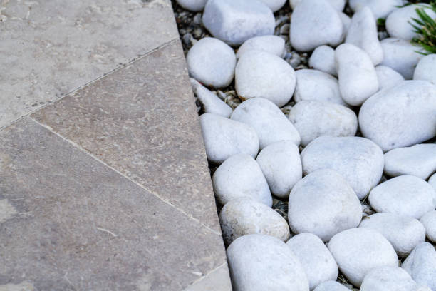 istock Footway of white stones 1432540643