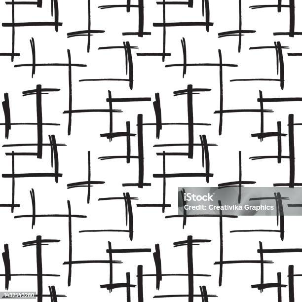 Background Using Marker Pattern Marker Strokes Seamless Pattern Stock Illustration - Download Image Now ...