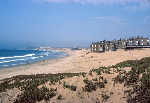 California, USA, 1976. Section of beach on the Californian coast.