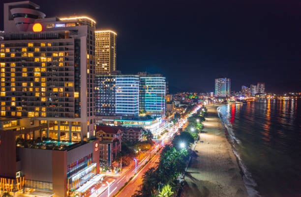 istock Nha Trang city at blue hour 1432549154