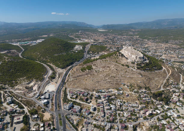 istock Silifke Castle Drone Photo, Silifke Mersin, Turkey 1432550205