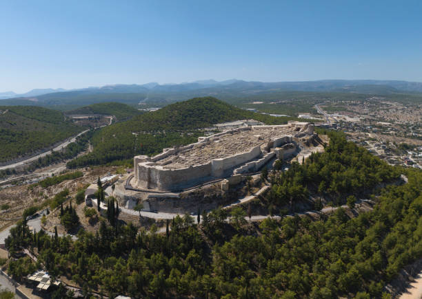istock Silifke Castle Drone Photo, Silifke Mersin, Turkey 1432551826
