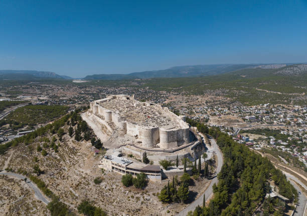 istock Silifke Castle Drone Photo, Silifke Mersin, Turkey 1432551829