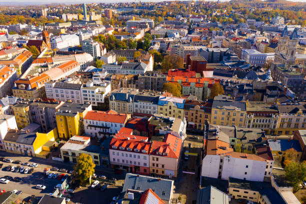 istock View from drone of Ostrava, Czech Republic 1432559536