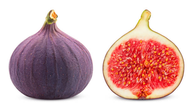 istock fig isolated on white background, clipping path, full depth of field 1432560478