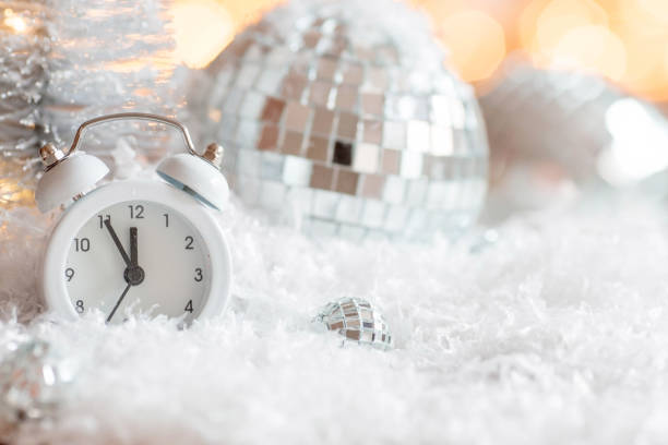 New Year's banner, flyer. The concept of New Year and Christmas holidays.