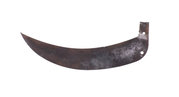 istock scythe blade isolated on white background 1432567438