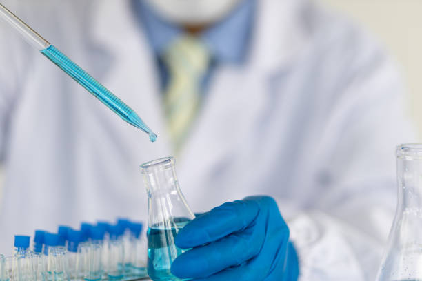 istock Scientists work with in vitro reagents in laboratories and draw conclusions from their research. 1432568942