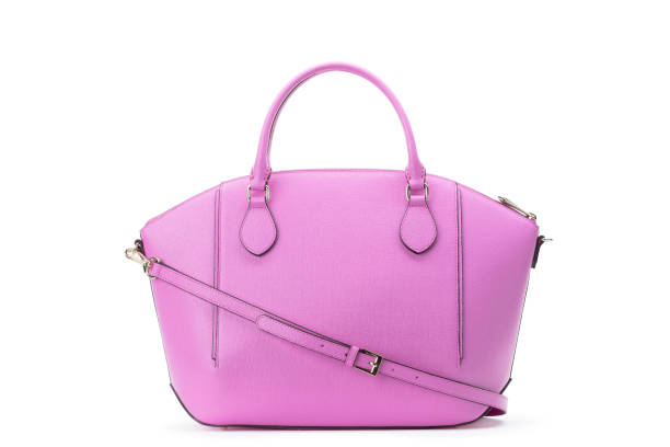 istock Capacious female purse handbag over a white background 1432569226