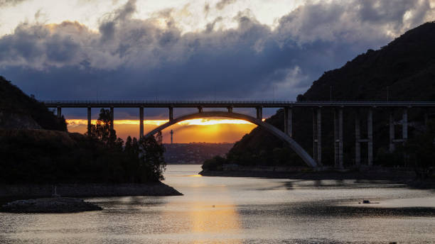 istock sunset landscape in Villa Carlos Paz 1432570767
