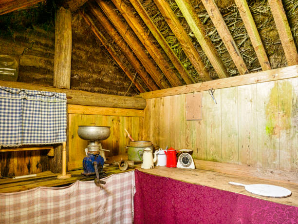 interior of a typical Icelandic country house