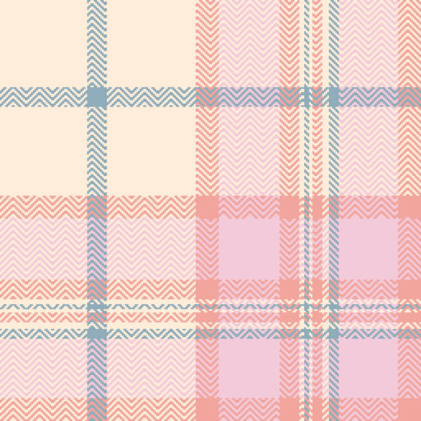 illustrations, cliparts, dessins animés et icônes de vérifiez le motif sans couture à carreaux. - tartan plaid textured pattern