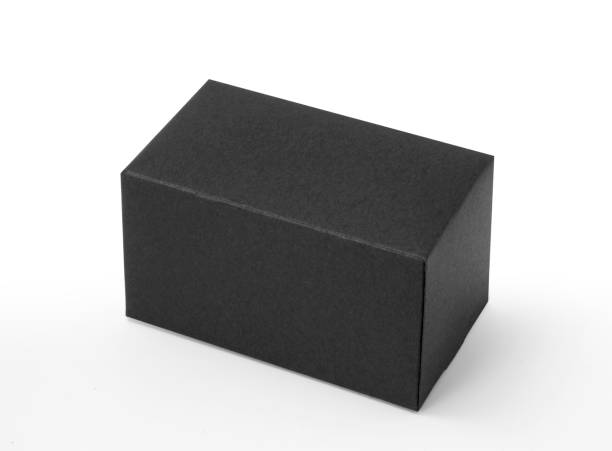 istock Close up of a Brown box on white background with clipping path 1432600495