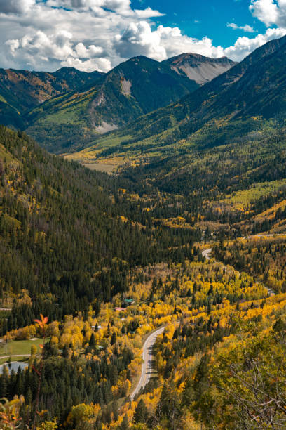 Colorado Rocky Mountains during the the fall season