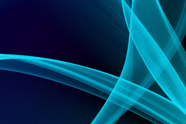 抽象的な青色の背景 - electronics industry computer graphic blue backgrounds点のイラスト素材／クリップアート素材／マンガ素材／アイコン素材
