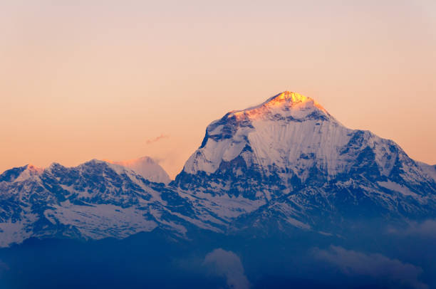 istock Sunrise over mount Dhaulagiri from Poon Hills view point 1432620277