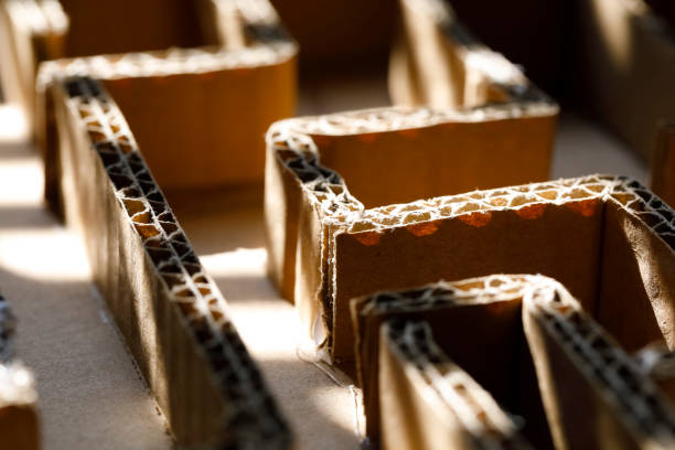 istock The cardboard was used to make the maze 1432632633