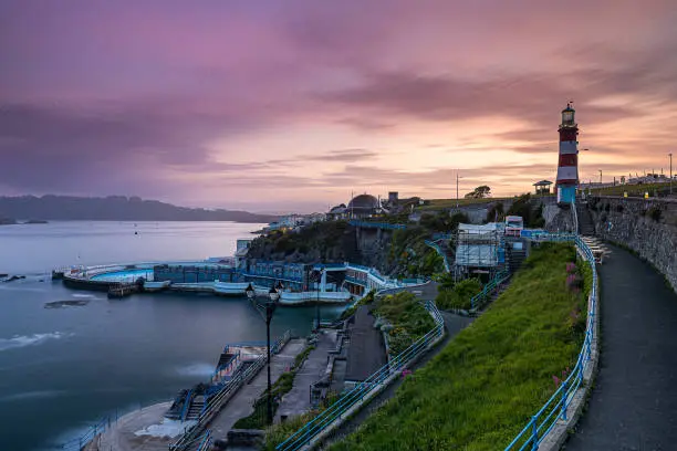 Smeaton's Tower is located in The Hoe, Plymouth, Dorset, United Kingdom