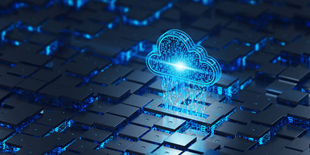технология облачных вычислений. концепция больших данных. - cloud computing стоковые фото и изображения