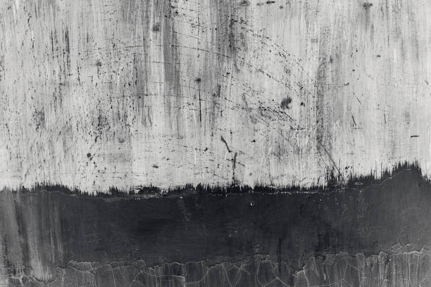 istock Monochrom Texture of textured plaster 1432671887
