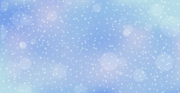 istock White falling snow, big snowdrifts, different snowflakes, festive Christmas background - Vector 1432673426