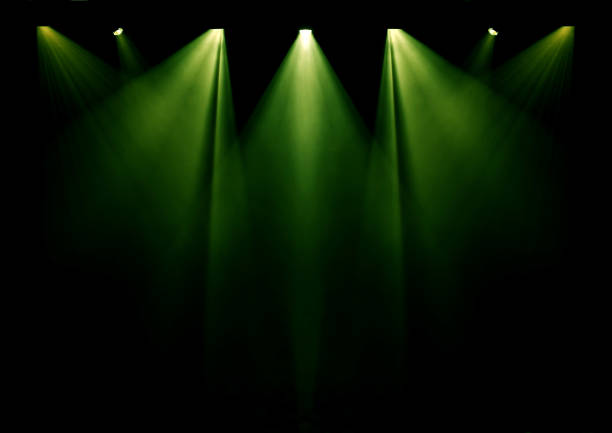 istock Light of theater spotlights 1432677882