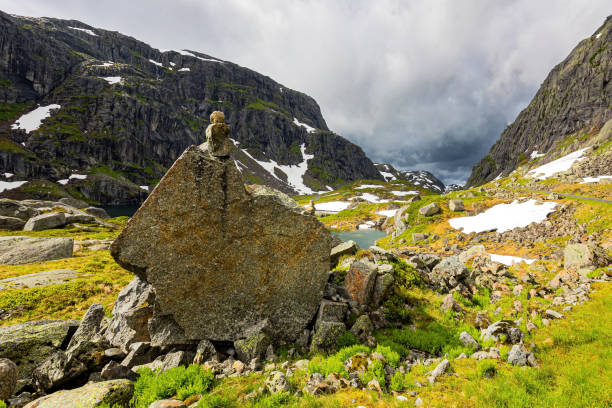 istock Huge boulders in a mountain meadow 1432684554