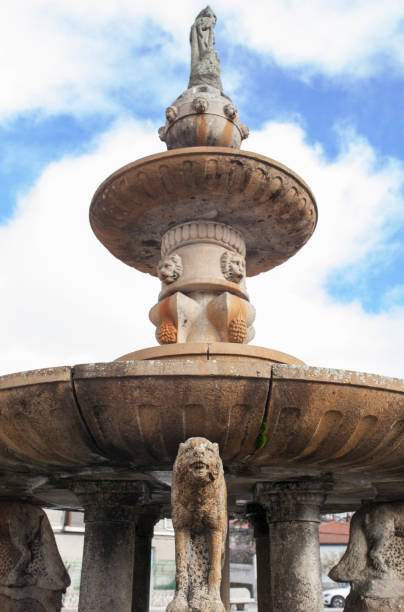 istock Saint Roch Fountain, Piornal, Spain 1432688822