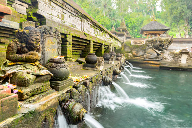 istock View Tirta Empul means Holy Spring in Balinese. 1432690818