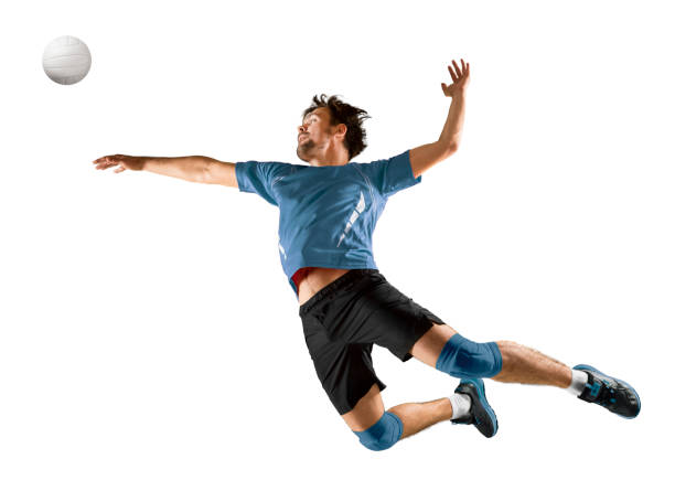 Volleyball player players in action