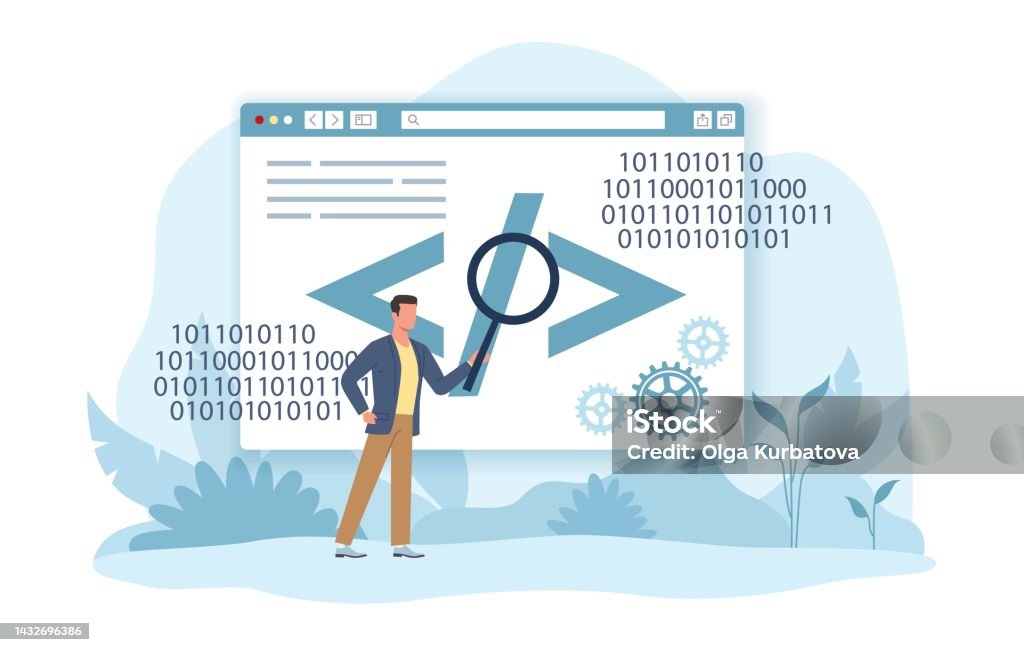 Simulation Of Code Processing Image Process Of Learning It Programming In Binary Code Understanding Of ...